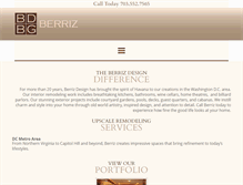 Tablet Screenshot of berrizdesign.com